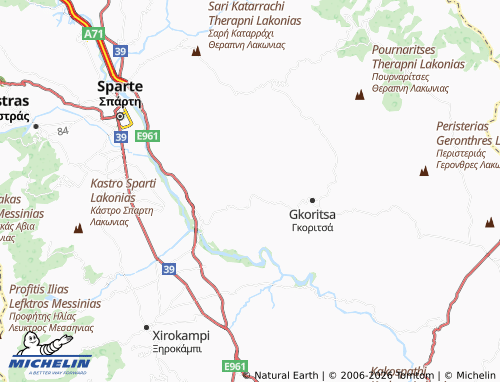 MICHELIN Kefalas map - ViaMichelin