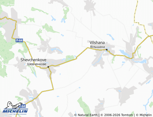 Mapa MICHELIN Kononove-Ivasiv - ViaMichelin