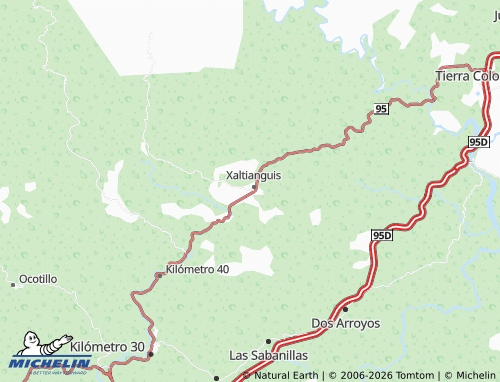 Mappa MICHELIN Xaltianguis Centro - ViaMichelin
