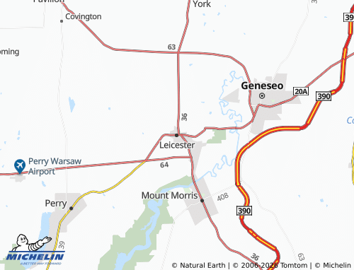 Mappa MICHELIN Leicester - ViaMichelin