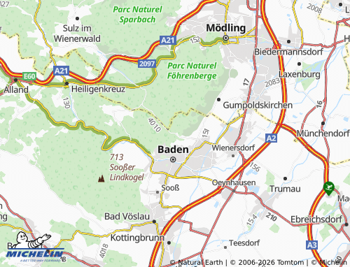 MICHELIN Einöde map - ViaMichelin