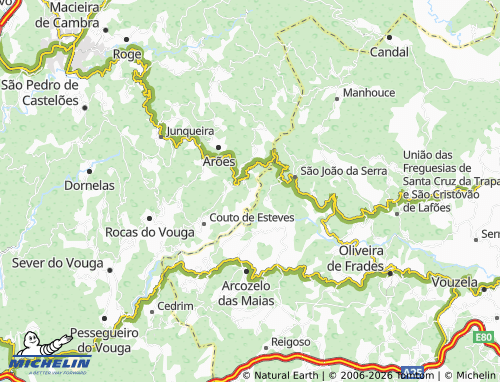 Mapa MICHELIN Casal Velide - ViaMichelin