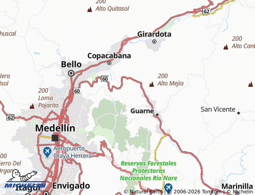MICHELIN Batea Seca map - ViaMichelin
