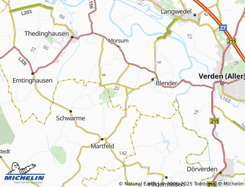 MICHELIN-Landkarte Adolfshausen - ViaMichelin