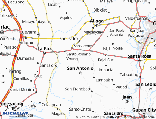 MICHELIN Batitang map - ViaMichelin