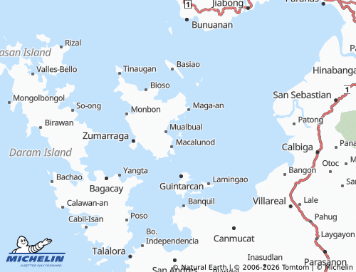 MICHELIN Poro map - ViaMichelin