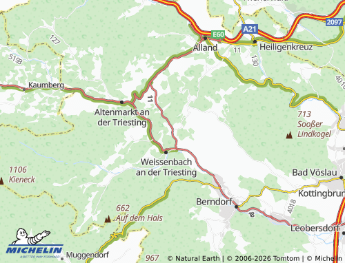 MICHELIN Neuhaus map - ViaMichelin