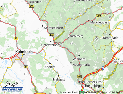 MICHELIN Ludwigschorgast map - ViaMichelin