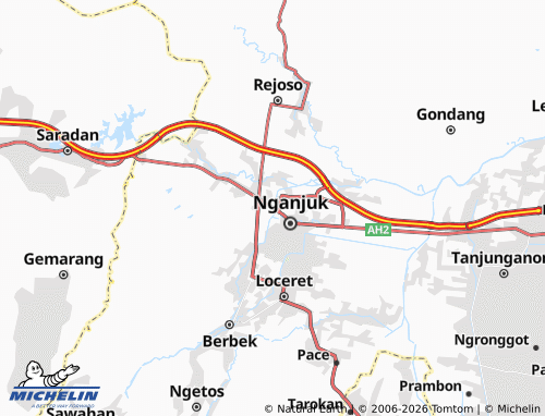 Mapa MICHELIN Kedondong - ViaMichelin