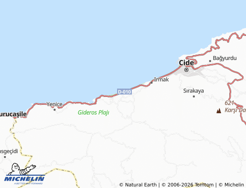 Mapa MICHELIN Gebeş - ViaMichelin