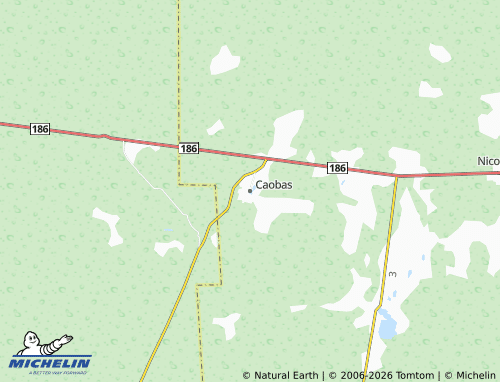 Kaart MICHELIN Caobas - ViaMichelin