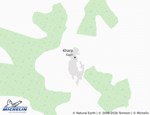 MICHELIN-Landkarte Kharp - ViaMichelin