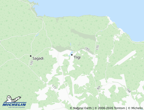 Mappa MICHELIN Tiigi - ViaMichelin