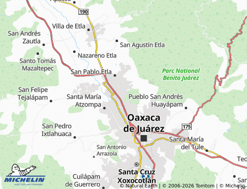 Kaart MICHELIN Constituyentes - ViaMichelin