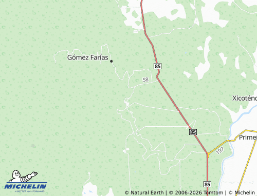 Mapa MICHELIN El Nacimiento - ViaMichelin