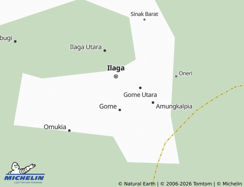 Mapa MICHELIN Kelanungin - ViaMichelin