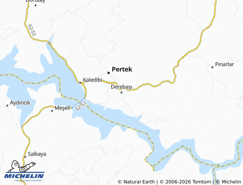 Mappa MICHELIN Derebaşı - ViaMichelin