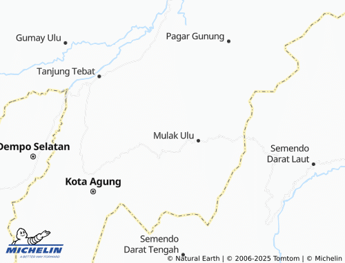 MICHELIN Lesung Batu map - ViaMichelin