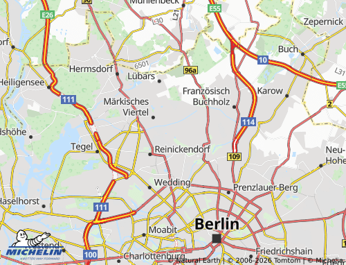 Mappa MICHELIN Wilhelmsruh - ViaMichelin