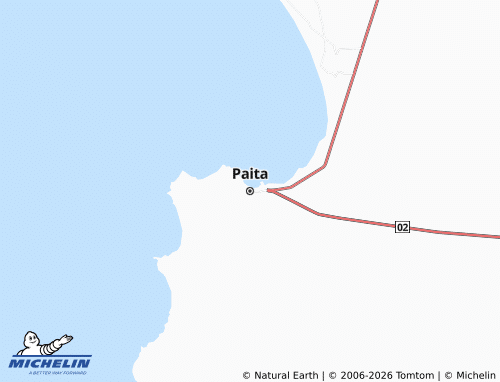 Mapa MICHELIN Paita - ViaMichelin