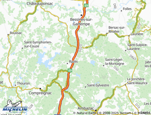 Mapa MICHELIN Charensannes - ViaMichelin