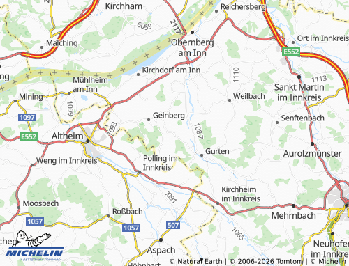 MICHELIN Hart map - ViaMichelin