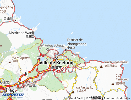 MICHELIN Zhongzheng District map - ViaMichelin