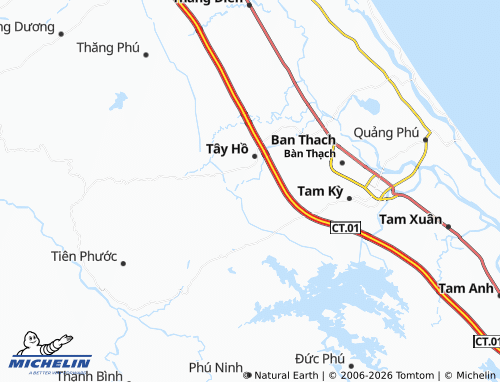 Carte MICHELIN Phú Thịnh - ViaMichelin