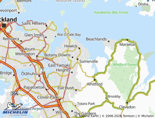 Mapa MICHELIN Somerville - ViaMichelin