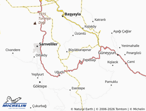 Mappa MICHELIN Elmayurdu - ViaMichelin