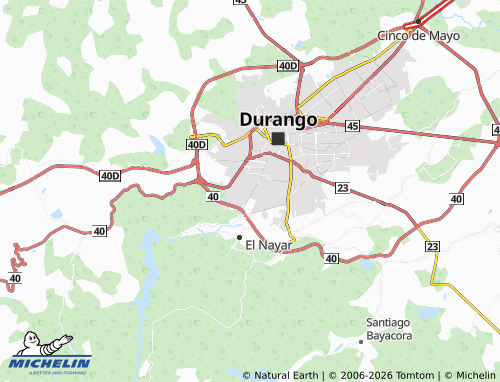 MICHELIN Colonia El Durazno map - ViaMichelin
