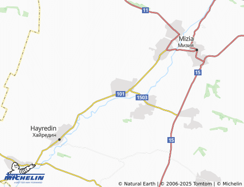 MICHELIN Butan map - ViaMichelin