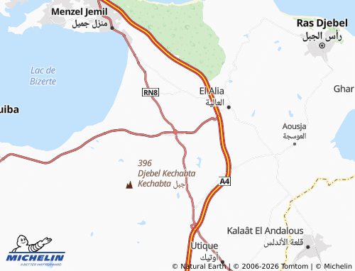 Carte MICHELIN Khitmine - ViaMichelin