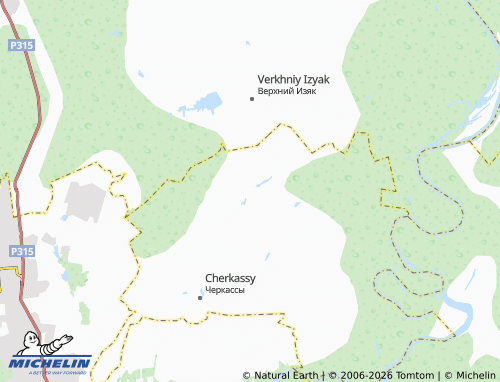 MICHELIN-Landkarte Chuvarez - ViaMichelin