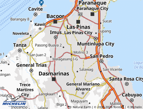 MICHELIN Molino 3 map - ViaMichelin