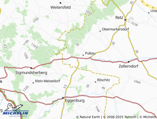 Carte MICHELIN Groß-Reipersdorf - ViaMichelin