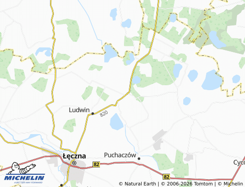 Carte MICHELIN Dąbrowa - ViaMichelin