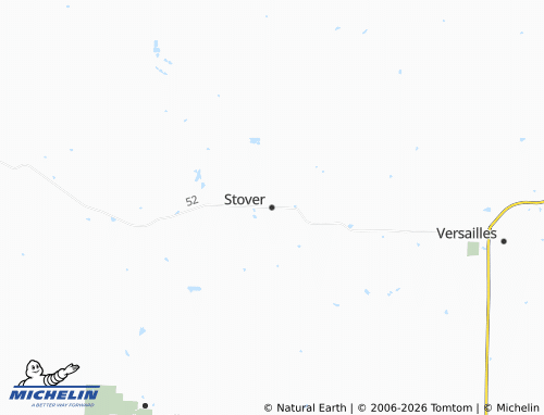 Kaart MICHELIN Stover - ViaMichelin