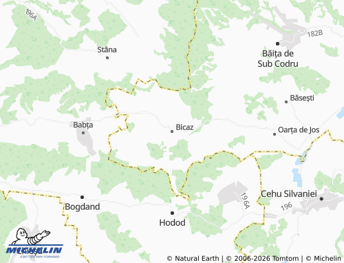 MICHELIN-Landkarte Bicaz - ViaMichelin