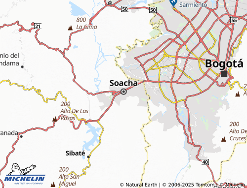 MICHELIN 12 de Marzo map - ViaMichelin