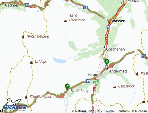 Mappa MICHELIN Gwüest - ViaMichelin