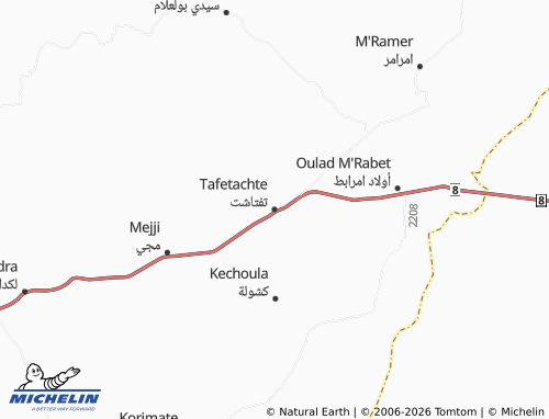 Mappa MICHELIN Taftasht - ViaMichelin