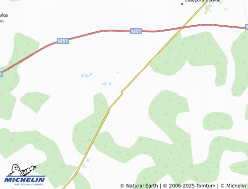 MICHELIN-Landkarte Pervomikhaylovka - ViaMichelin