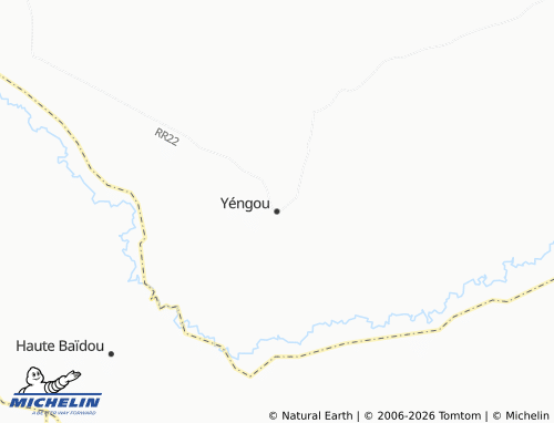 Mappa MICHELIN Yéngou - ViaMichelin