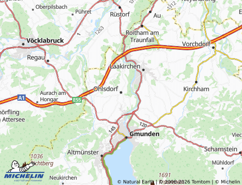 MICHELIN Ohlsdorf map - ViaMichelin