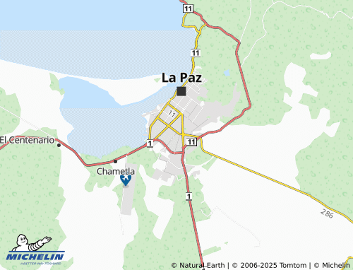 MICHELIN Libertad map - ViaMichelin