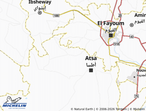 Mapa MICHELIN Mutawwal - ViaMichelin