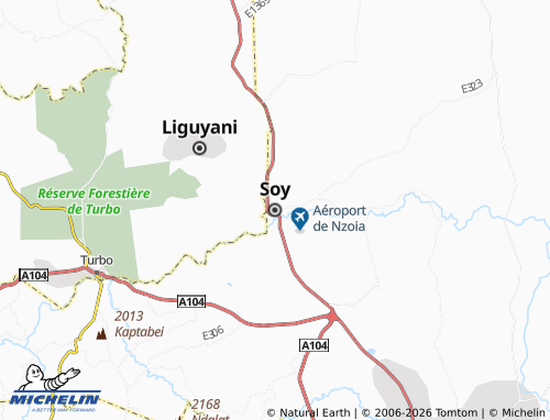 MICHELIN Soy map - ViaMichelin