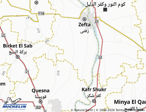 Carte MICHELIN Kafr Isma'eel - ViaMichelin
