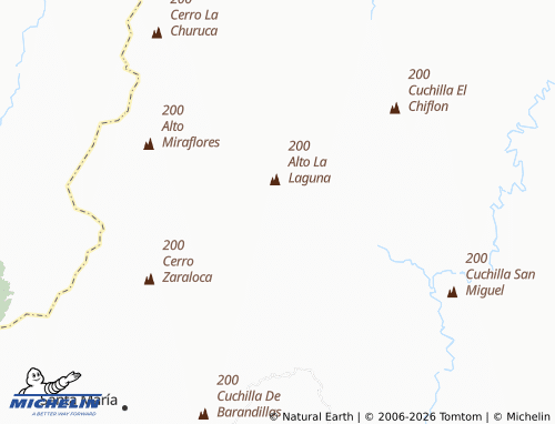 Carte MICHELIN La Libertad - ViaMichelin